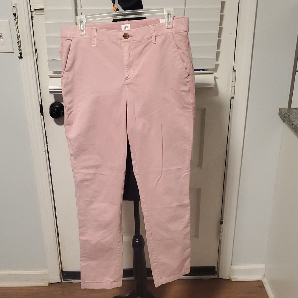 GAP Light Pink Slim Chinos